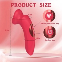 Vibrador con función de succión y lamido de lengua, masajeador de punto G, dildo, vibrador oral con función de lamido y succión de clítoris, juguetes sexuales
