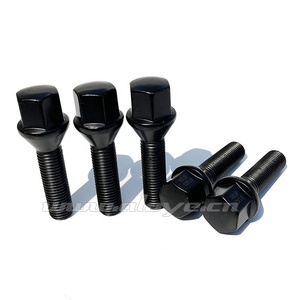 Điều chỉnh an ninh đen 14x1.25 chân 28/35/40/45mm hình nón ghế Lug Bolt phù hợp cho BMW/mini/TOYOTA SUPRA - Product Image 1