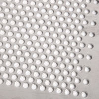 Vente en gros de tôle perforée en acier inoxydable 316, tôle perforée en aluminium galvanisé à trous ronds