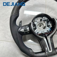Volant en fibre de carbone forgé M Sport avec LED pour BMW F30 F10 M5 F90 F20 X5 E70 X6 X6M E71 E46 M3 E39 E60 E92 M4