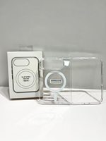 Étui de téléphone magnétique pliable transparent pour iPhone DUO pour Z-Fold 8 pour Z-Flip8 5G pour Z-Fold 8ULTRA 5G