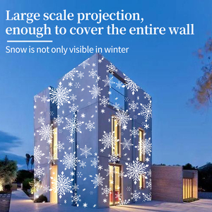 240W Ngoài Trời Không Thấm Nước Giáng Sinh Cảnh Quan Trang Trí Ánh Sáng Bông Tuyết Tuyết Chiếu Đèn Cho Kỳ Nghỉ Cảnh Chiếu Sáng - Product Image 4