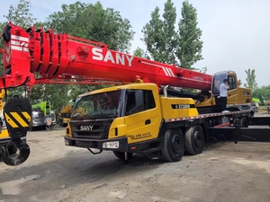 Grue sur chenilles haute performance de 80 tonnes Sany STC800, modèle d'occasion, grue d'occasion la plus populaire avec moteur, boîte de vitesses, pompe, moteur, PLC - Product Image 3