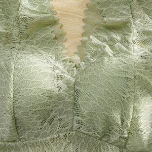 Calcinha E Suti, Ropa Interior Coreana, Sujetador de Copa Cuarto, Sosten De Mujer, <span class=keywords><strong>Brazer</strong></span> para Mujer, Lencería Femenina, Brasier Sin Costuras Invisible - Product Image 5