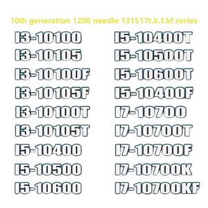 สำหรับ Core I5-10400F ซีพียู 6 คอร์ 4.1 GHz 12MB 64-บิต สำหรับการเล่นเกมประสิทธิภาพสูงและแอปพลิเคชันเดสก์ท็อป การเล่นเกมประสิทธิภาพสูง I - Product Image 4