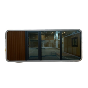 Cápsula de Dormir Tradicional para Exteriores, Tipo Apple Pod de <span class=keywords><strong>6m</strong></span>, Oficina, Estudio, Casa de Trabajo, Estructura de Acero Transpirable, Incluye Cama Tatami - Product Image 1