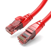 Cable de Conexión de Red Linkwylan Gigabit Ethernet Cat6, Cable de Conexión Cat 6 con Conector RJ45, UTP Sin Blindaje, LSZH, para Comunicación