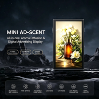 Diffuseur d'arômes intelligent 2-en-1 AD Scent avec affichage vidéo et images, machine à huiles parfumées 500 ml, fixation murale pour hôtels et magasins