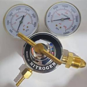 Régulateur de pression d'azote 25GX pour gaz GPL, propane, argon, régulateur de soudage pour oxygène et acétylène - Product Image 5