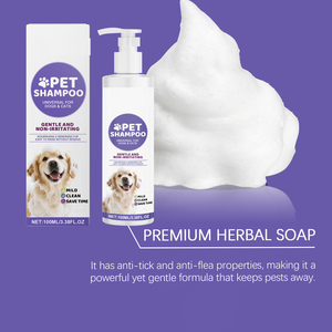 Champú para Mascotas al por Mayor, Champú Natural para el Cuidado del Pelo de Mascotas, Protección Contra Garrapatas, Champú para Perros con Fórmula Natural de Árbol de Té - Product Image 3