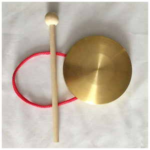 Offre Spéciale : Gong en Laiton de Qualité Supérieure de 10 CM avec Marteau – Instrument de Musique Traditionnel Chinois, Instrument de Percussion, Jouet Gong - Product Image 3