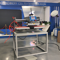 Machine à embosser 3D pour tissus 40x40, pour logos personnalisés, étiquettes et motifs décoratifs sur tissus et cuir compatibles.