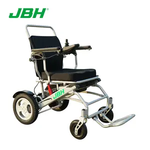 חזק הלם קליטה חוף כיסא גלגלים מתקפל כוח חשמלי כיסא גלגלים