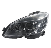 Pour Benz Classe C W204 X204 Phare 2007-2010 OEM 2048200159 2048200259 Phares de voiture Phare avant Système d'éclairage automobile