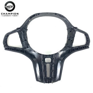 Para BMW G30 G31 G32 G20 G22 G01 G05 G06 G08 G14 G15 G82 G80 M2 M3 volante Marco de botón de fibra de carbono cubierta decorativa - Product Image 6