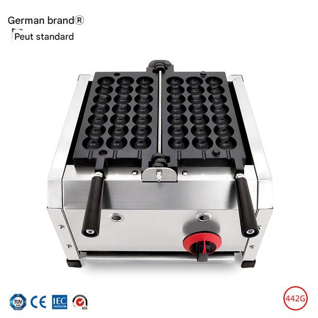 Gas Mini Pancake Waffle Maker Machine Commercial LPG Waffle Baker for High Volume Production