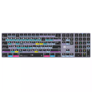 Tastiera Professionale per Editing <span class=keywords><strong>Video</strong></span> con Scorciatoie per <span class=keywords><strong>DaVinci</strong></span> Resolve per Mac, Tastiera Wireless Bluetooth Retroilluminata - Product Image 6