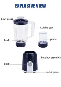 Home Use Blender 2 in 1 Electric Stand Mixer <strong>Grinder</strong> Juicer Blender <strong>Mixture</strong> <strong>Grinder</strong> for Kitchen - Product Image 6
