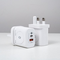 Nouveau chargeur mural sans fil magnétique 3-en-1 pour montre, écouteurs, iPhone, tablette, téléphone, charge rapide
