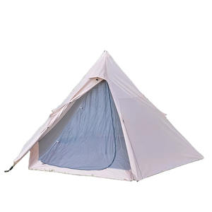 Tienda de campaña ventilada de fabricante 1-<span class=keywords><strong>2</strong></span> personas tipi personalizado antimosquitos dos capas súper transpirable tienda de campaña al aire libre - Product Image 5