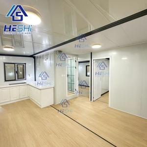 Casa Prefabricada Personalizada de 20 Pies o 40 Pies, Expandible, en <span class=keywords><strong>Venta</strong></span>, Vivienda Prefabricada de Dos Dormitorios, Construcción Inmobiliaria - Product Image 6