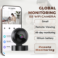 V380 Tuya Mini caméra 2MP WiFi avec batterie 200mAh Interphone audio bidirectionnel Surveillance de sécurité à domicile intelligente
