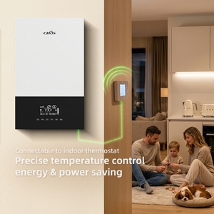 Chaudière murale 14 kW à prix d'usine, 380 V, contrôle intelligent WiFi, système de chauffage central domestique, CE, OEM, ODM pris en charge, haute efficacité, A+ - Product Image 3