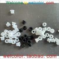 Bouchon de tuyau en caoutchouc de silicone personnalisé en forme de T, creux, pour étanchéité, bouchon d'extrémité, obturateur, diamètre du trou d'ouverture 9,0 9,5 mm 9,5 mm ID 6,5