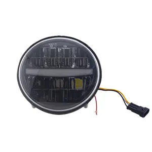 YongJin Black Original LED-Scheinwerfer für Vespa GTS300 gts