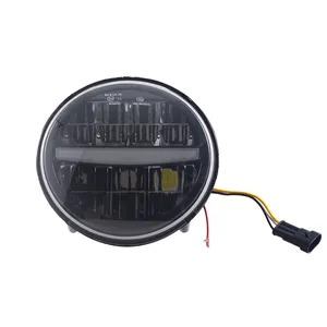 YongJin Preto Tipo Original Farol LED para Vespa GTS300 gts 300