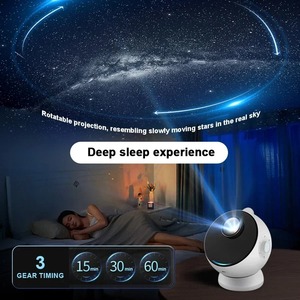 Projecteur Galaxie 12-en-1 Lampe de Nuit Ciel Étoilé Rotatif à 360° Lampe Planétarium Haut-parleur Bluetooth Cadeaux pour Enfants Décoration de Chambre - Product Image 3