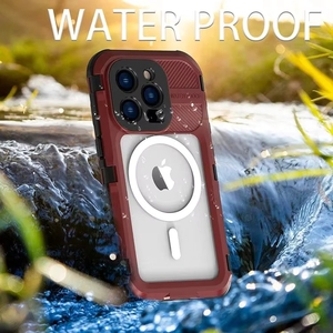 Étui de téléphone en alliage d'aluminium robuste, résistant à la poussière, à l'eau et aux chutes, certifié IP68, protection 360° pour <span class=keywords><strong>iPhone</strong></span> - Product Image 4