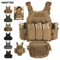 Gilet tactique personnalisé en nylon PS9016, style porte-plaques, équipement d'entraînement, gilet de poitrine, chaleco táctico, gilet tactique découpé au laser