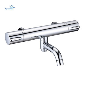 Modern Thermostatic <strong>Mixing</strong> <strong>Valve</strong> Wall Mount <strong>Replacement</strong> <strong>Shower</strong> Bar <strong>Valve</strong> with Outlet for Home Hotel - Product Image 1