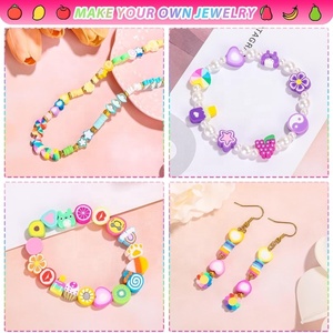 10Mm Chữ Thập Quốc Gia Cờ Cho Fimos Polymer Đất Sét Hạt Được Sử Dụng Cho Vòng Đeo Tay Làm Đính Cườm Bán Buôn Loose Hạt - Product Image 3