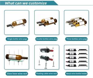 ديكورات حفلات المناسبات ، قوس حائط من حبل سلكي لعرض النبيذ وجدار الشمبانيا لحفلات الزفاف - Product Image 3