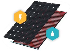 Panel PVT de Cogeneración Tipo N HKWELL de Máxima Potencia, 2190W, con Sistema de Bomba de Calor Aerotérmica - Product Image 2
