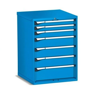Fami Master Key Comfort <b>Drawer</b> Cabinet 7 <b>Drawers</b> 714x726x1000 Mm Pure White Ral9010 <b>Tool</b> Storage - Product Image 2