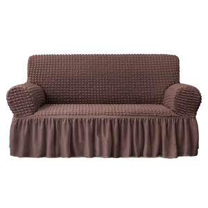 Jacquard stretchable बुलबुला कपड़े खिंचाव सोफा कवर सज्जित लोचदार सोफे स्कर्ट के साथ शामिल किया गया - Product Image 4