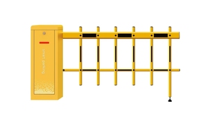 Barriera Automatica SHUNXIANG LPR ALPR DC Grigia e Nera con Indicatore Luminoso, Braccio Barriera da 4,5m per Controllo del Traffico - Product Image 3