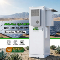 Système de stockage d'énergie solaire au lithium complet pour extérieur 50 kWh 51 kWh 512 V 100 Ah, compatible avec Deye, Growatt, Solis, etc.