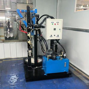 <span class=keywords><strong>Pistolet</strong></span> à colle <span class=keywords><strong>hydraulique</strong></span> vertical à deux composants pour la fabrication de verre isolant à double vitrage - Product Image 3