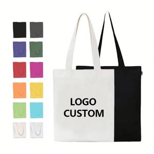 Custom Cotton Canvas Packaging Storage <b>Bags</b> Shopping <b>Bag</b> Women's Tote <b>Bags</b> With Handle - Product Image 3