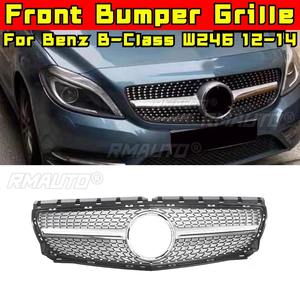 Bandes décoratives pour calandre de voiture, kit carrosserie de calandre de course, calandre avant pour Mercedes Benz Classe B W246 2012-2014 Extérieur - Product Image 2