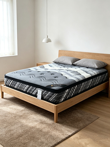 Matelas hybride orthopédique à ressorts ensachés pour appartement meublé - 30 cm d'épaisseur, fermeté moyenne, pour la maison, l'hôtel et l'hôpital - Product Image 3