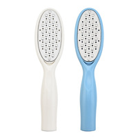 Kit de pédicure multifonctionnel en acier inoxydable amovible 4-en-1 de haute qualité Double dissolvant de callosités brosse de fichier de peau morte pour le pied