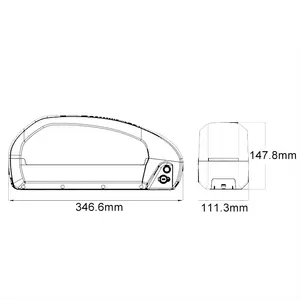 Großhandel Hailong 48 V 52 V 60 V 20 Ah 30 Ah Ersatz-Lithium-Fahrrad Elektrofahrzeug E-Bike-Akku 2000 W 1000 W