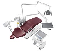 Offre Spéciale Matériel Dentaire Top Monté 12 trou LED LAMPE Enfant Fauteuil Dentaire Pour Clinique Dentaire