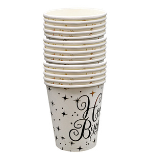 Platos, Vasos y Servilletas Desechables con Diseño de Puntos Dorados, Artículos para Fiestas de Cumpleaños, Juegos de Vajilla, Decoraciones para Fiestas - Product Image 5