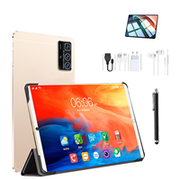 Tableta 14Pro de 10.1 Pulgadas Android 4G 3G, 64 GB, MTK, Doble SIM, WIFI, GPS, Tableta Infantil para el Aprendizaje